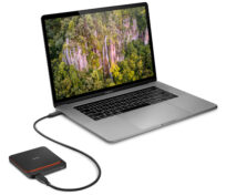 כונן גיבוי חיצוני קטן מהיר ומקצועי Lacie Portable SSD USB-C
